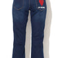 Blue Cotton Women's Regular Fit Jeans