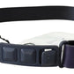 Black Leather Normal Logo Buckle Waist Belt