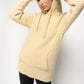 Beige Wool Blend Hooded Sweatshirt
