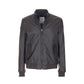 Chic Faux Leather Men's Outerwear Jacket