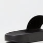 Elegant Black & White Valentino Slides Sandals