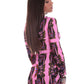 Pink Viscose Women Dress