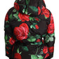 Floral Quilted Elegance Hooded Jacket