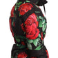 Floral Quilted Elegance Hooded Jacket
