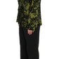Elegant Two-Piece Cotton Blend Suit Set