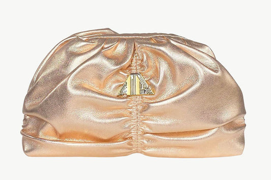 Beige Polyester Women Handbag
