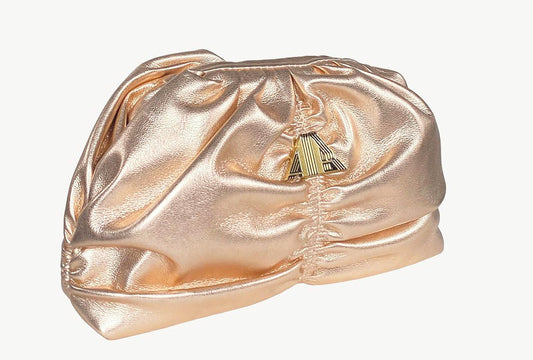 Beige Polyester Women Handbag