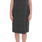 Elegant Checkered Cotton-Blend Suit Set