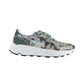 Gray Leather Men Sneaker