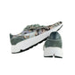 Gray Leather Men Sneaker