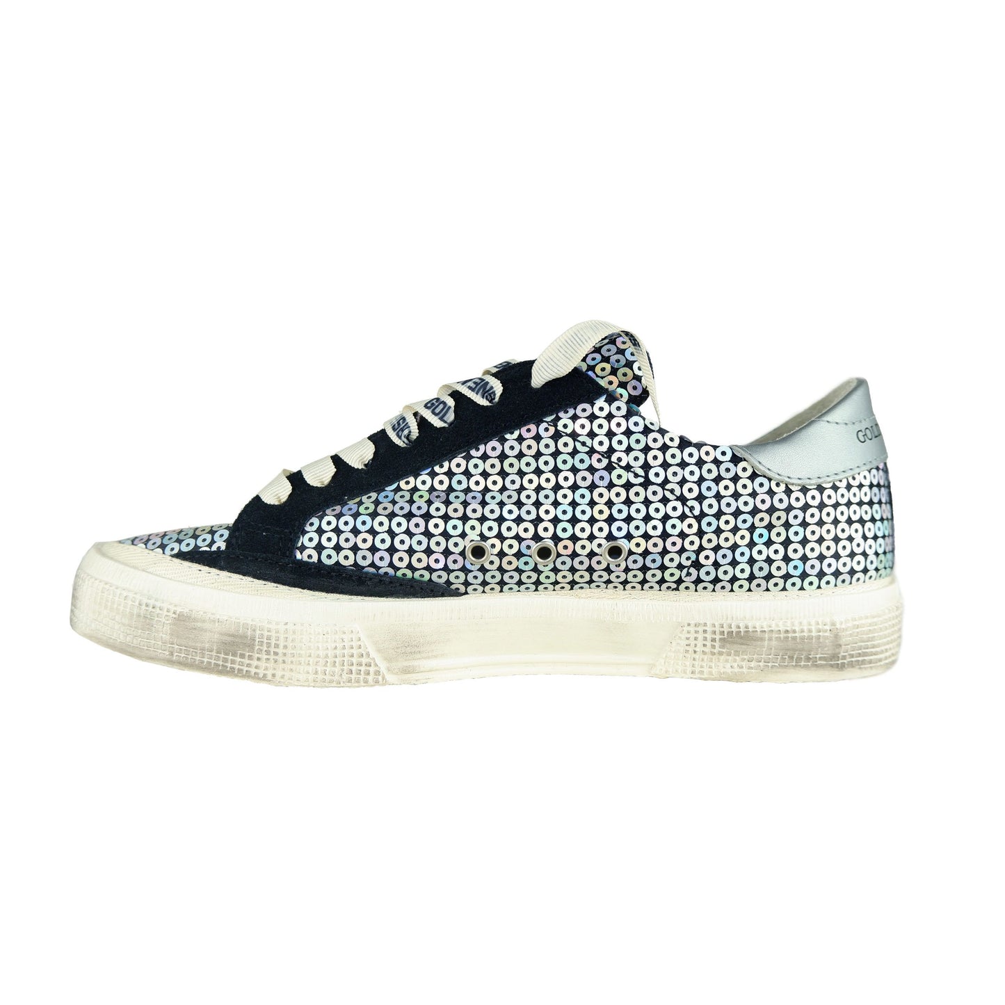 Black Leather Women Sneaker