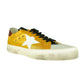 Glittered Gold Patent Leather Sneakers