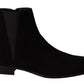 Elegant Suede Leather Ankle Boots