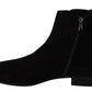 Elegant Suede Leather Ankle Boots
