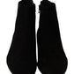 Elegant Suede Leather Ankle Boots
