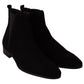 Elegant Suede Leather Ankle Boots
