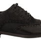 Exotic Leather Brogue Derby Dress Shoes