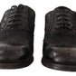 Exotic Leather Brogue Derby Dress Shoes