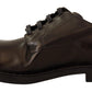 Elegant Studded Black Derby Shoes