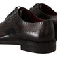 Elegant Grape Purple Derby Shoes