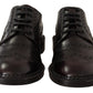 Elegant Grape Purple Derby Shoes