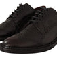 Elegant Grape Purple Derby Shoes