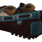 Elegant Leather and Suede Loafers
