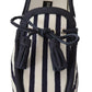 Elegant Striped Leather Loafers