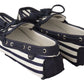 Elegant Striped Leather Loafers