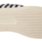 Elegant Striped Canvas Loafers