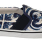 Majestic Majolica Canvas Loafers
