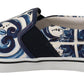 Majestic Majolica Canvas Loafers