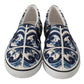 Majestic Majolica Canvas Loafers