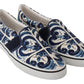 Majestic Majolica Canvas Loafers