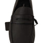 Elegant Black Leather Loafers for Modern Men