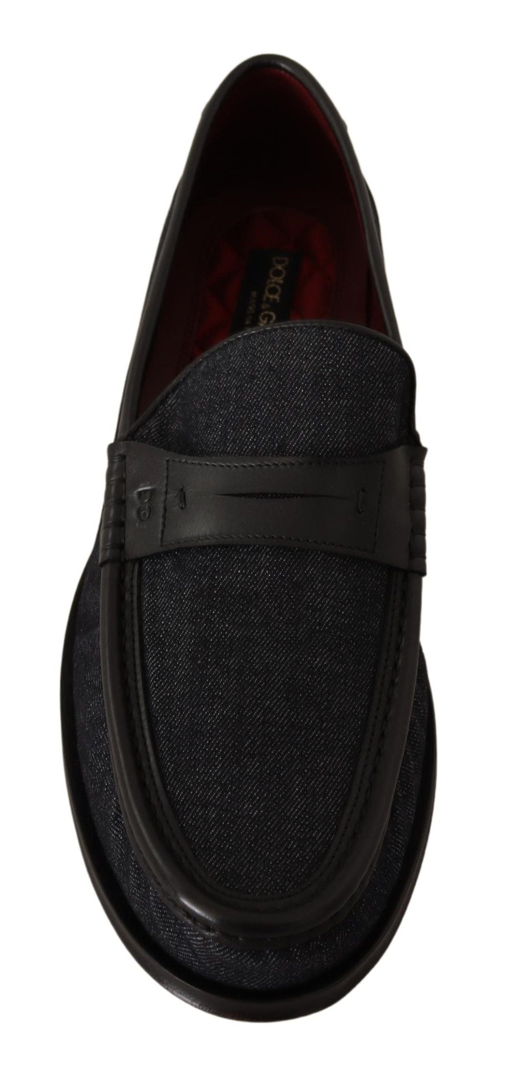 Elegant Canvas & Leather Loafers