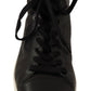 Classic High Top Black Leather Sneakers