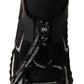 Elegant Black Low Top Designer Sneakers