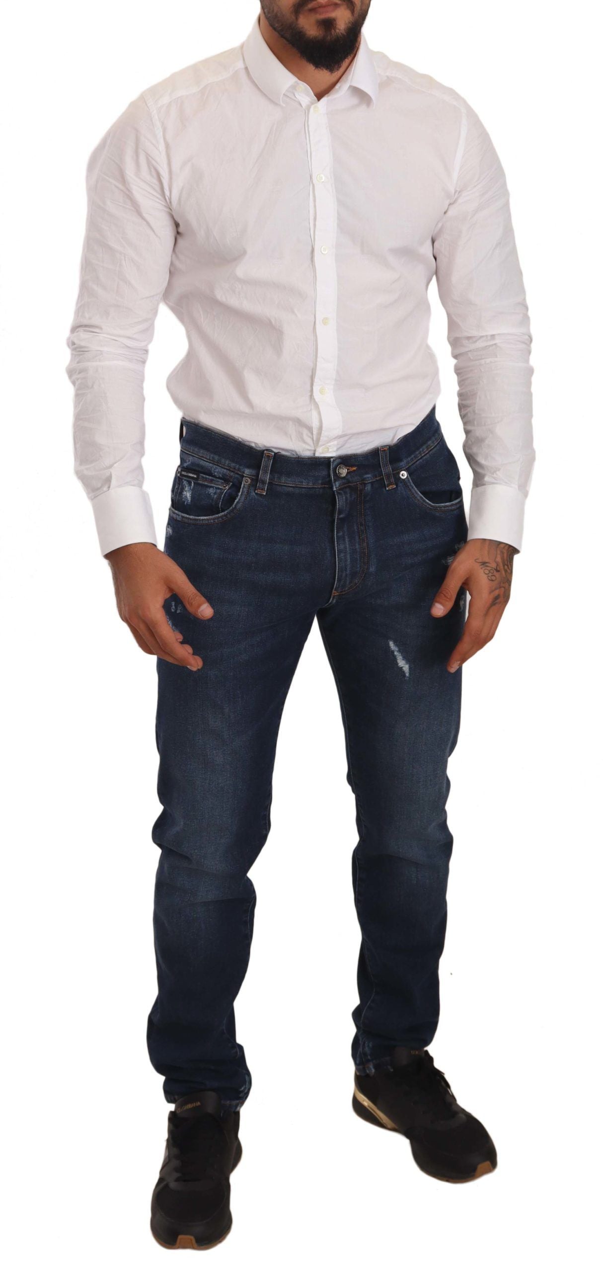 Chic Slim Fit Stretch Cotton Jeans