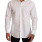 Elegant Slim Fit Silk Blend Dress Shirt