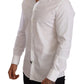Elegant Slim Fit White Dress Shirt