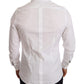 Elegant Slim Fit White Dress Shirt