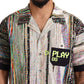 Multicolor Graphic Cotton Shirt