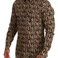 Multicolor DG Mania Slim Fit Dress Shirt