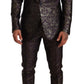 Exquisite Purple Brocade Three Piece Suit