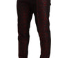 Elegant Red Martini Three Piece Suit