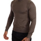 Elegant Cashmere-Silk Blend Turtleneck Sweater