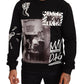 Iconic Black Cotton Sweater
