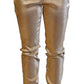 Glamorous Gold Metallic Skinny Pants