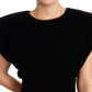 Exquisite Velvet Tank Top with Bold Shoulders